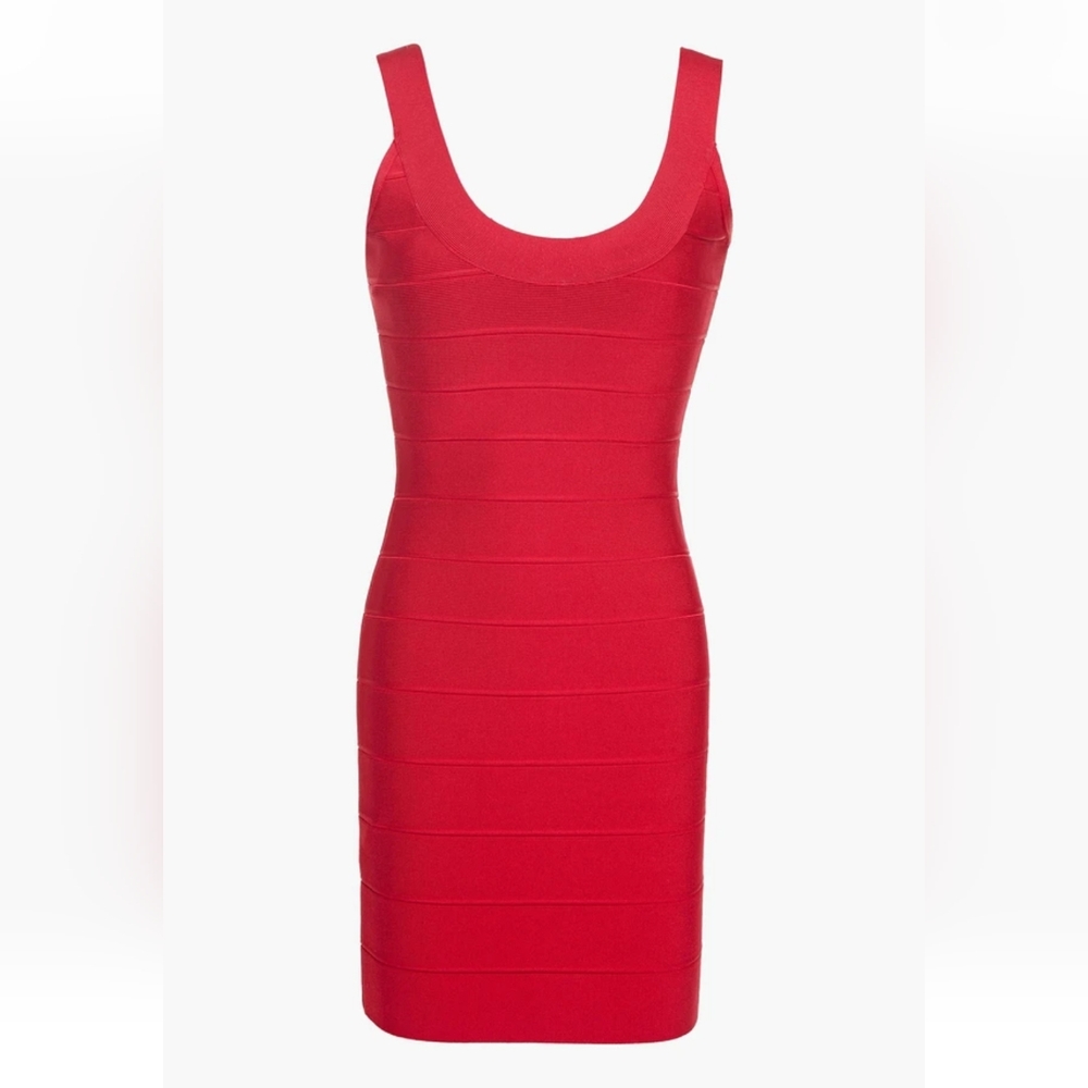 18. NWT HERVE LEGER BANDAGE MINI DRESS